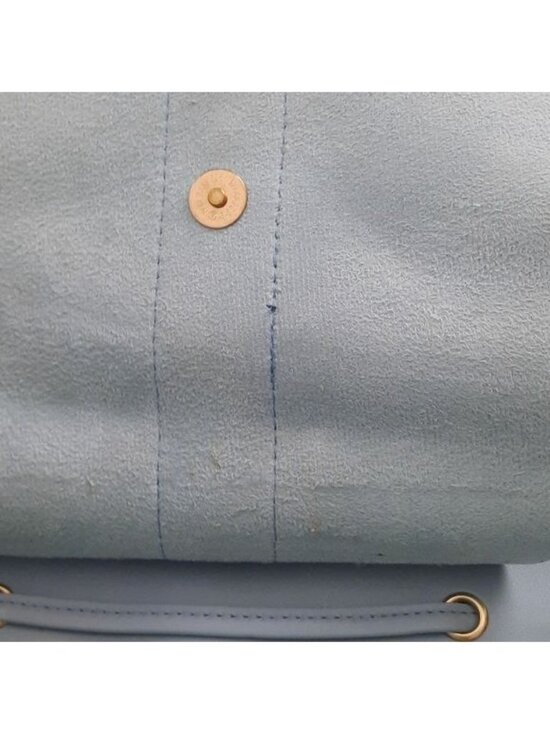 Dasein Baby Blue Leather Handbag Backpack main image 7